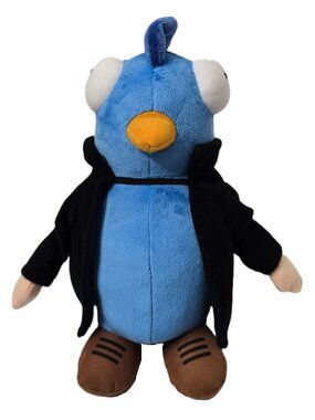 Try Guys YouTube Bird Plush Toy Stuff Animal Jay Totally Normal Business Jacket